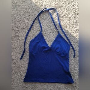 SHEIN Royal Blue Halter Camisole